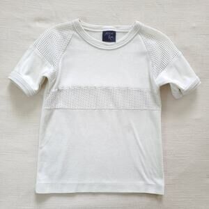 Vintage White Sporty Shirt 4t/5t